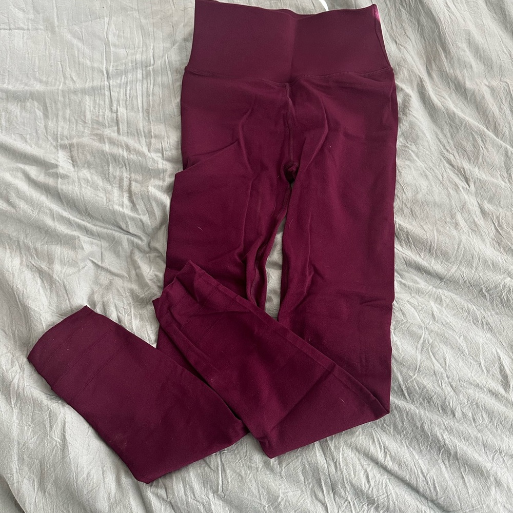 Fabletics Burgundy Leggings